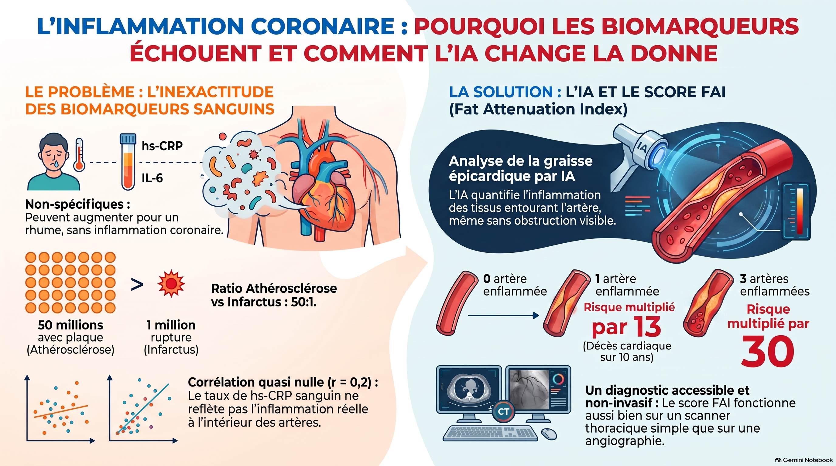 IA contre l inflammation coronaire 1
