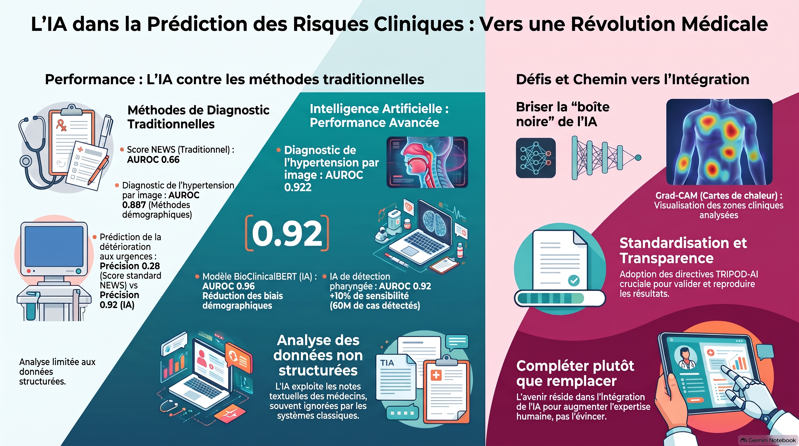 IA en prédiction clinique