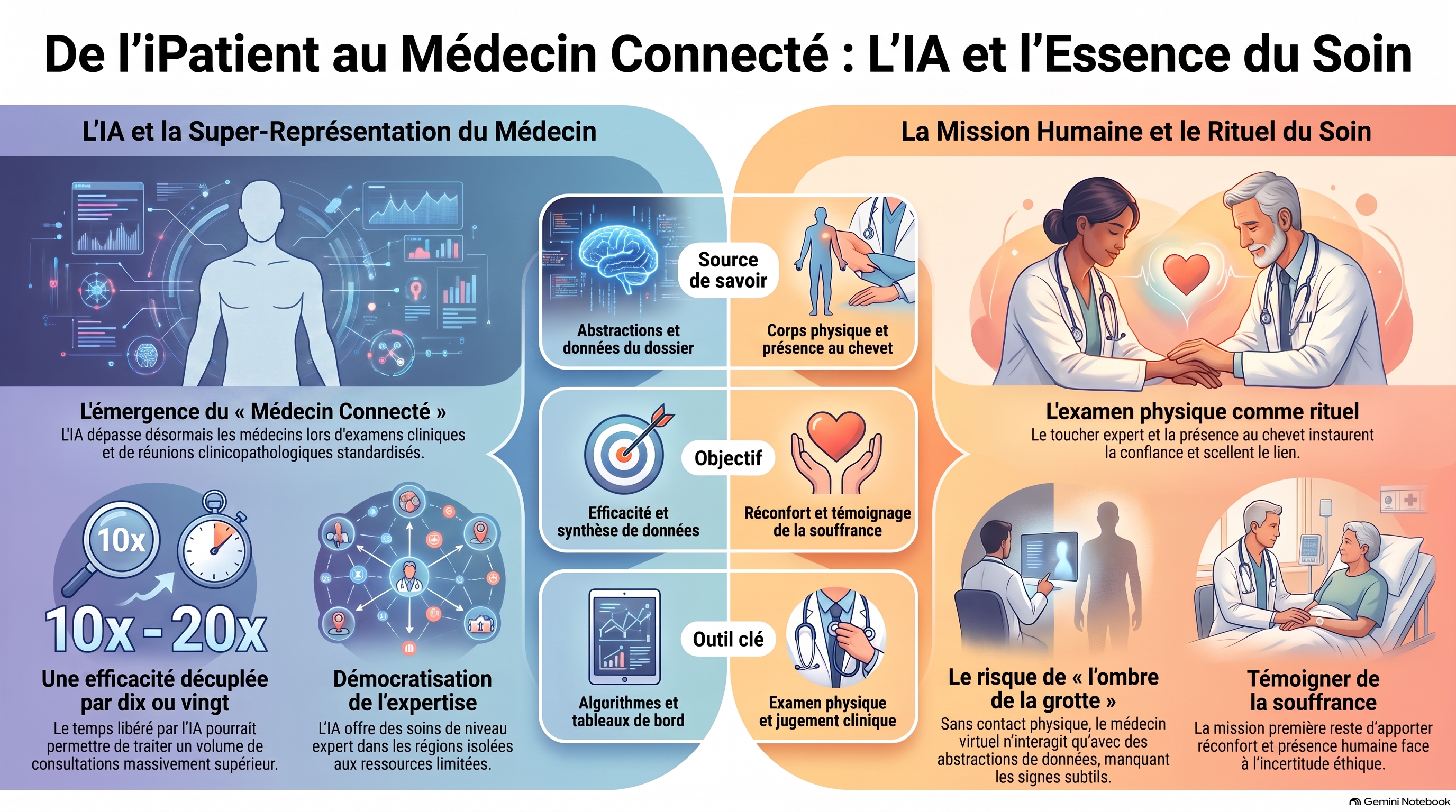 IA et essence du soin