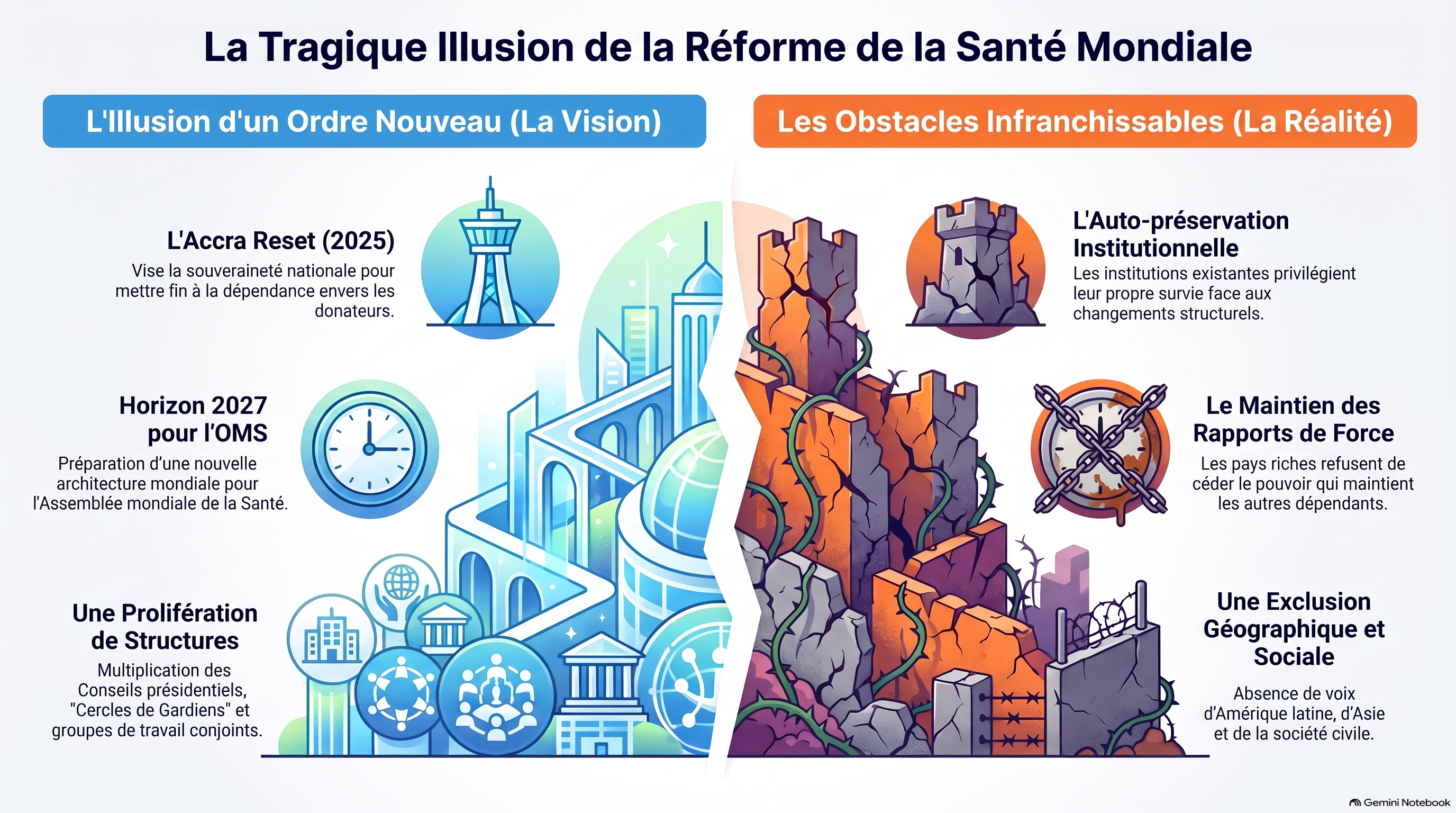 Illusion de réforme santé mondiale 1