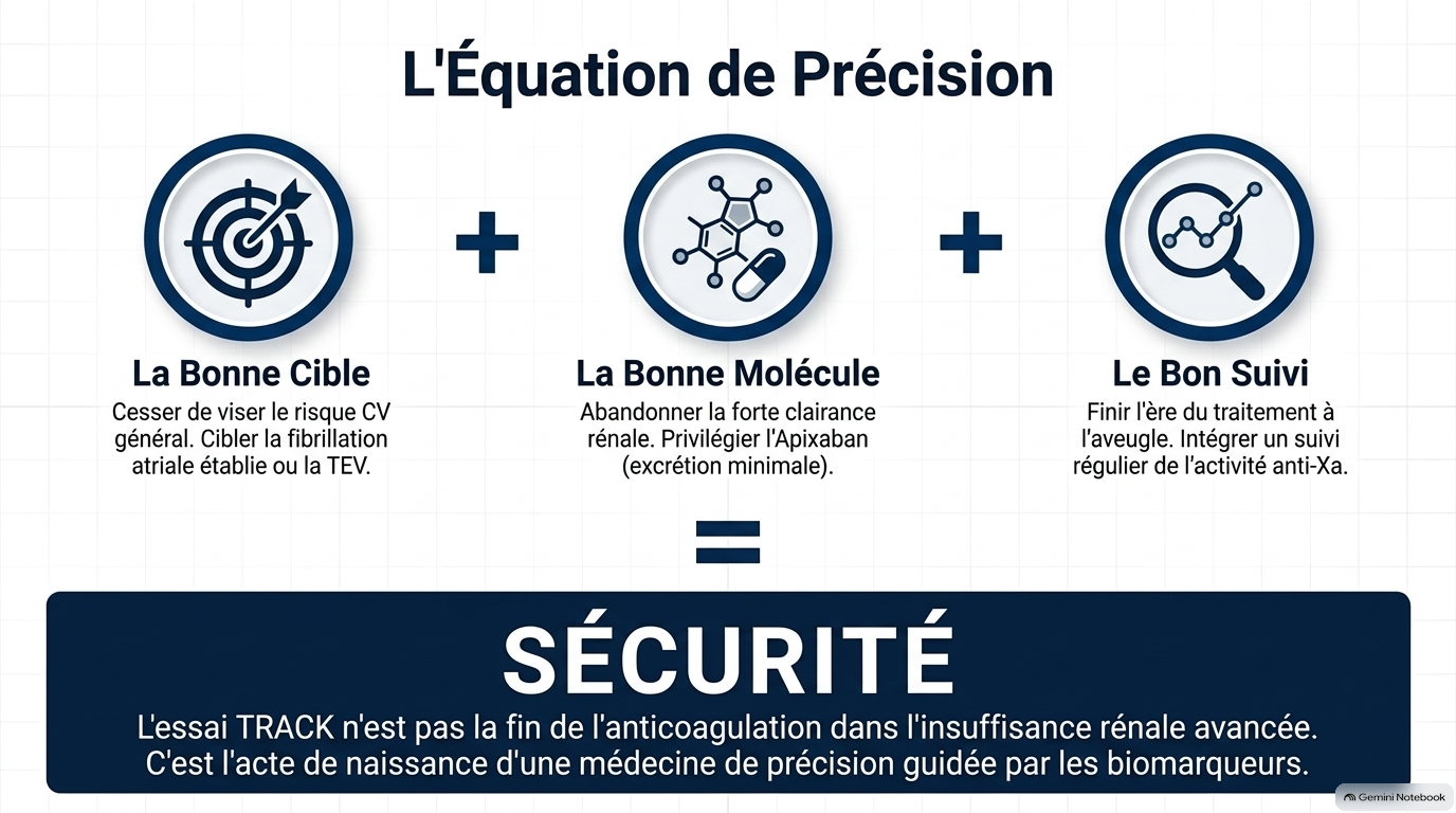 L Essai TRACK et l Anticoagulation de Précision Slide 8