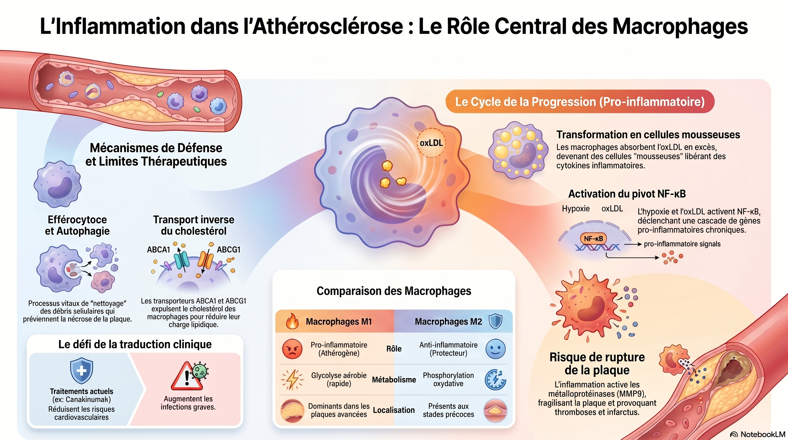 Macrophages et athérosclérose