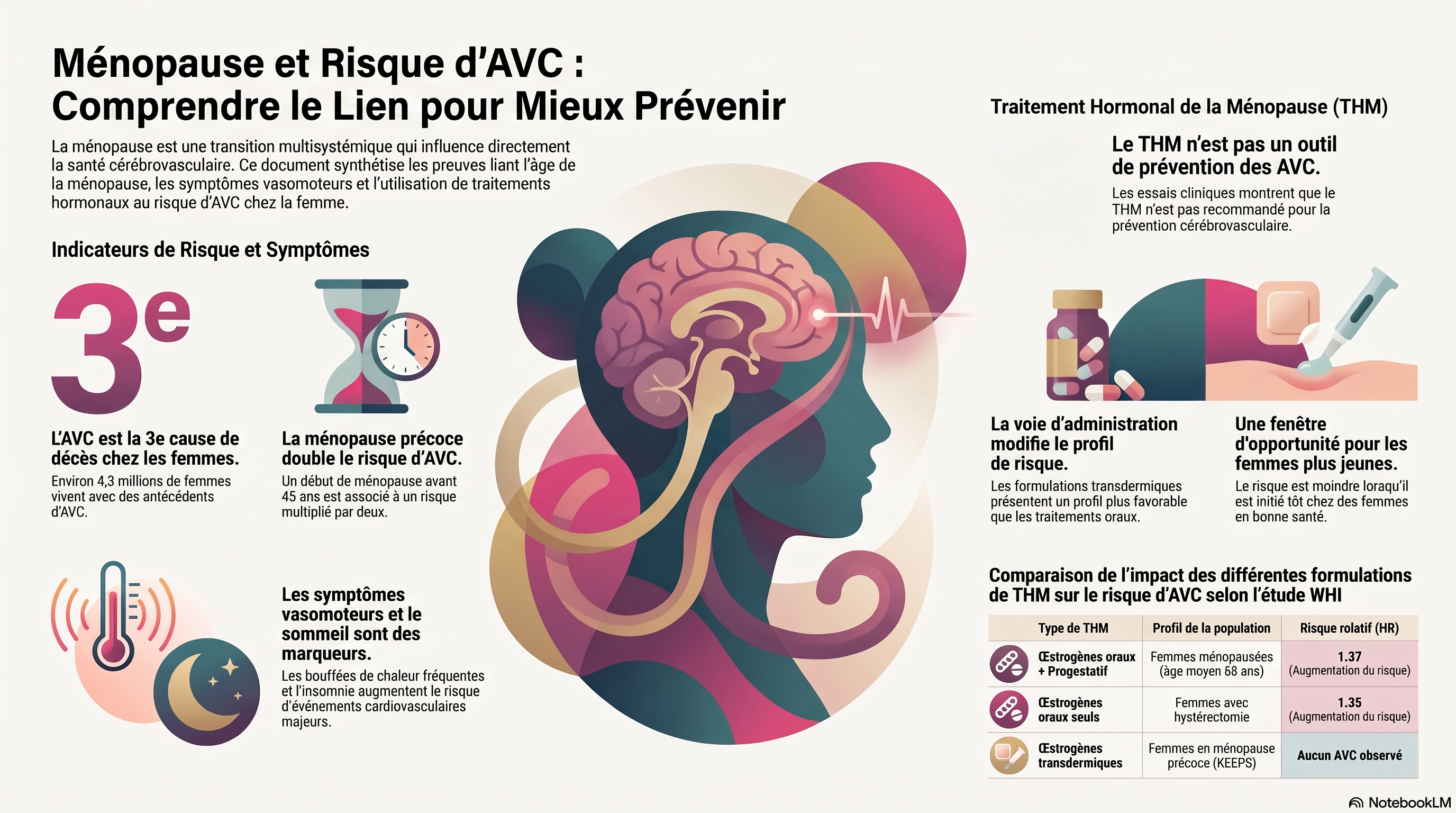 Ménopause et risques d AVC 1