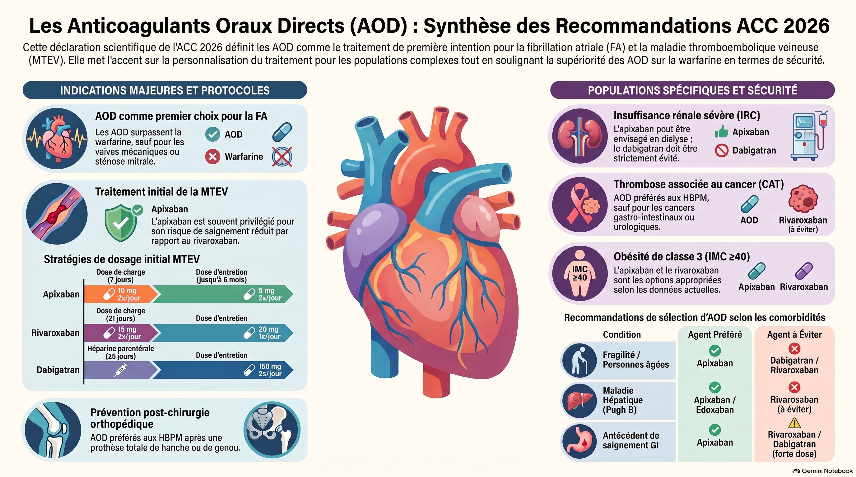 Recommandations ACC 2026 sur AOD