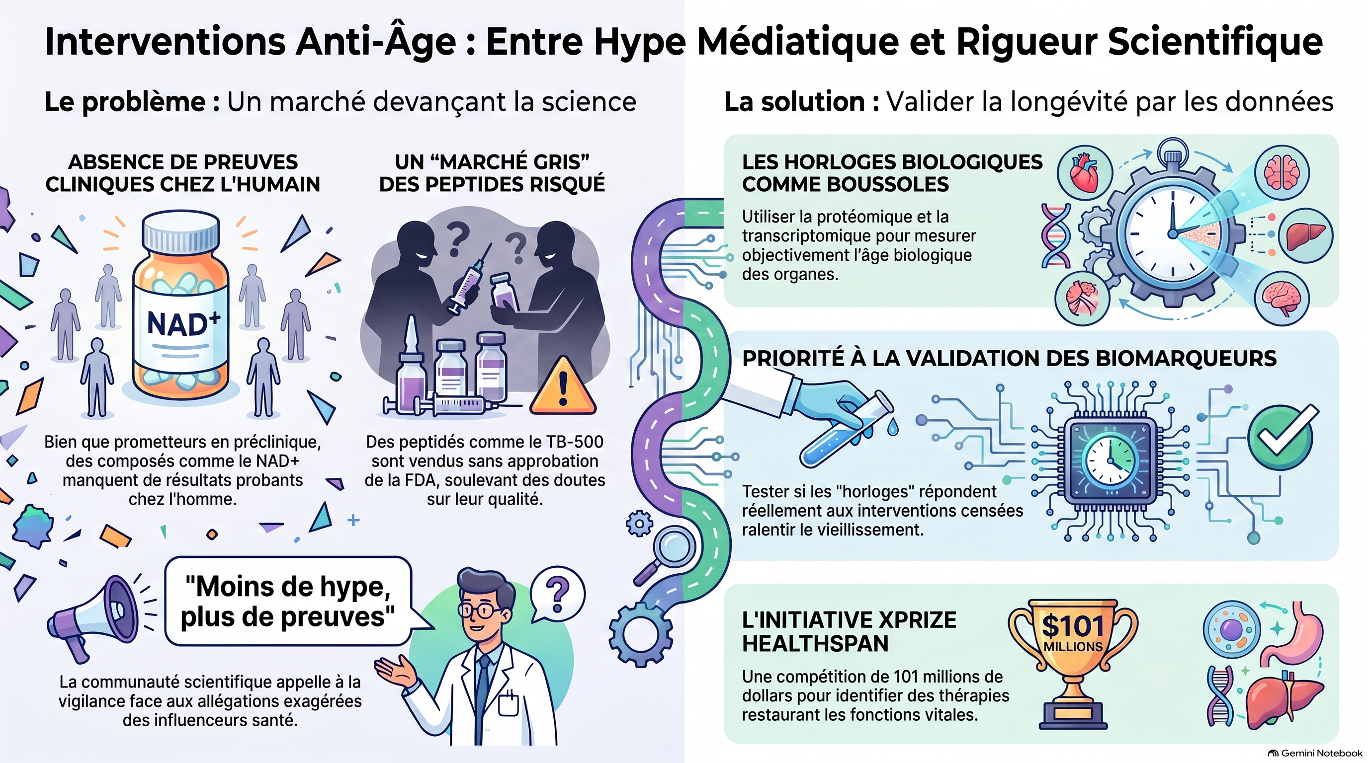 Science contre hype anti âge