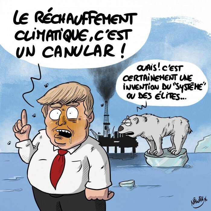 trump rechauffement climatique 699x699