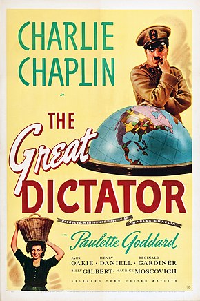 290px The Great Dictator 1940 poster