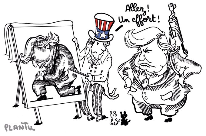 Tout est dit : TRUMP by PLANTU 