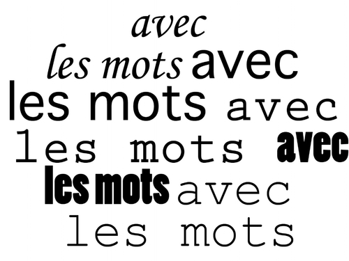 Les mots de trop