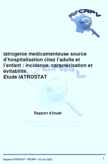 Iatrogénie médicamenteuse