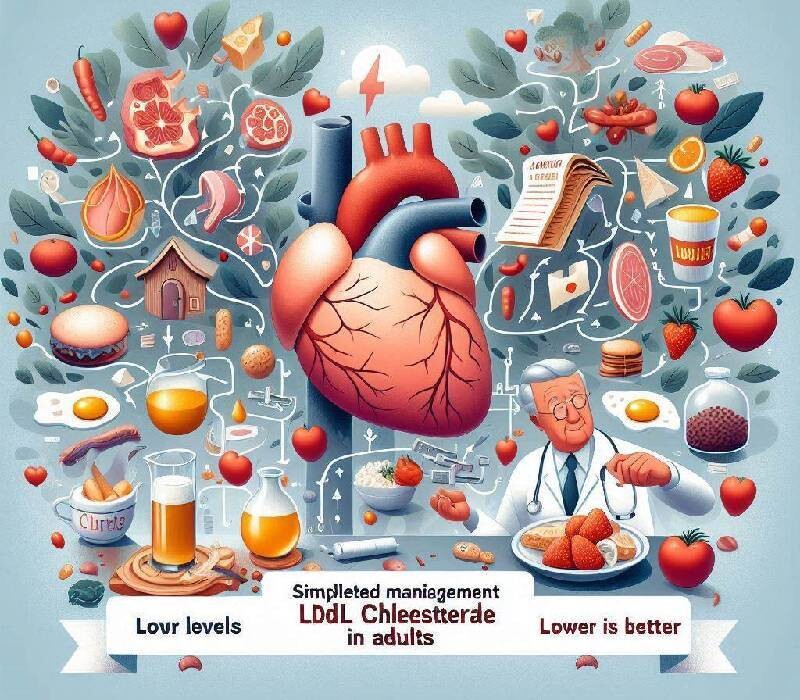 LDL : LOWER is BETTER ! 