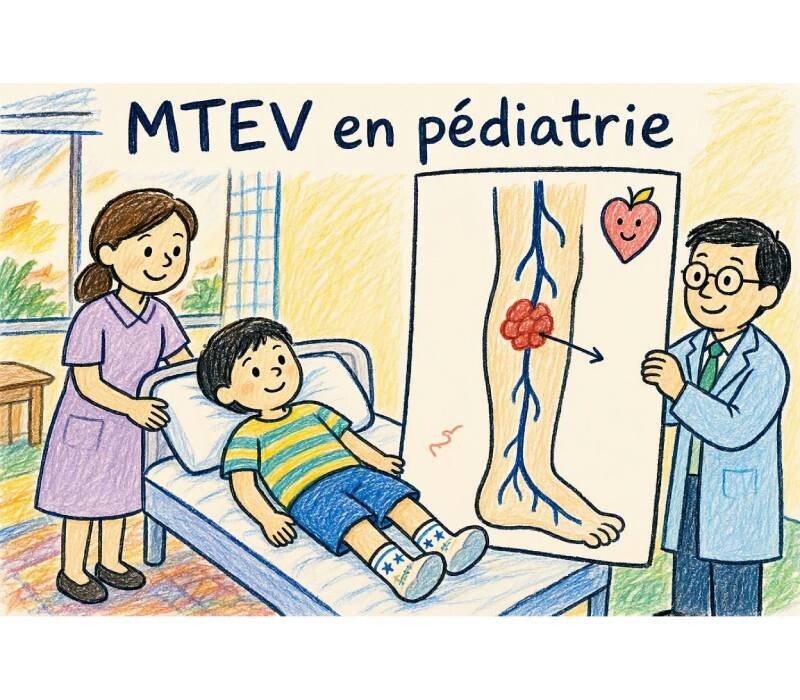 MTEV pédiatrique en images