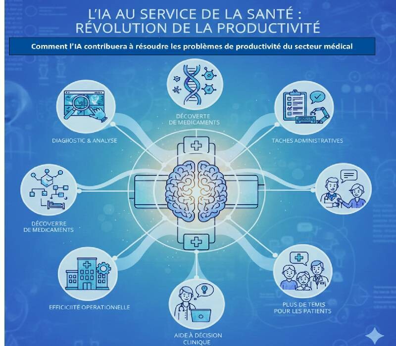 IA et productivité en médecine : un non sens