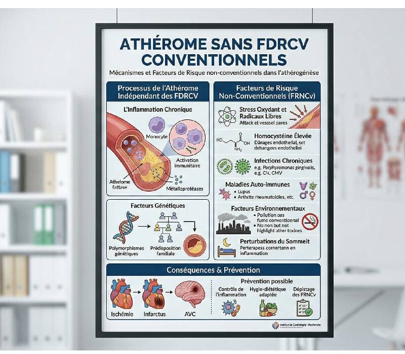 Athérome sans FDRCV  conventionnels