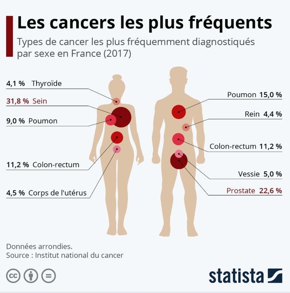 journee mondiale contre cancer quels sont les plus diagnostiques france