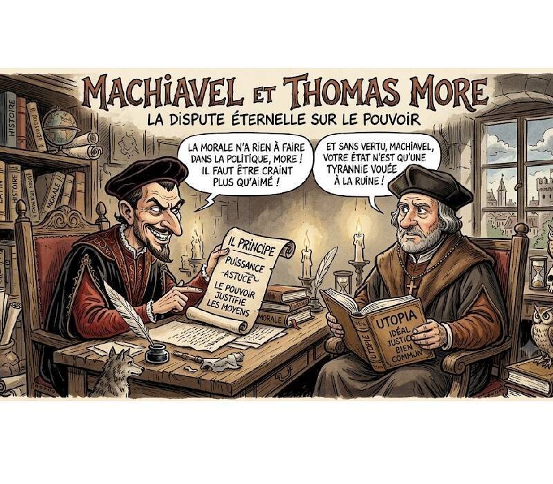 Machiavel et Thomas More 
