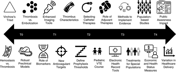 Priorités de recherche sur la  maladie thrombo embolique veineuse (MTEV) : une déclaration scientifique de l'American Heart Association(AHA) et de la Société internationale sur la thrombose et l'hémostase (ISTH)