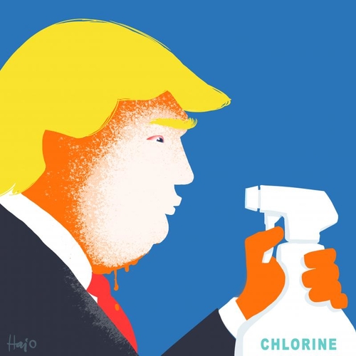 trump bleach