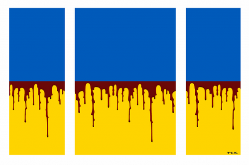 ukraineflagcrimeatryptich pete kreiner