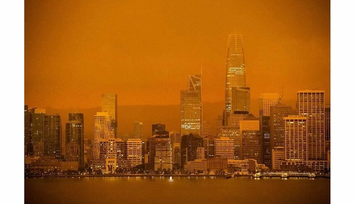 un ciel d apocalypse a san francisco a cause d incendies historiques 1599748952